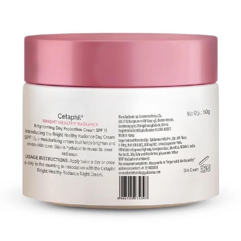 Cetaphil Brightening Day Cream with Niacinamide reduces Dark spots, 50 g-2.webp